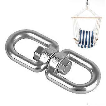 Swivel Hooks Heavy Duty, 8 Word Safety Swing Swivel 360 Smooth Rotation