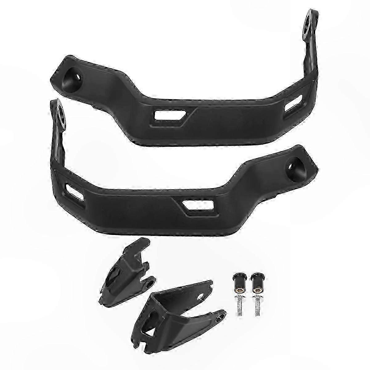 Universal Motorcycle Handguard Handlebar Bracket Windshield Protector for Adventure Bikes