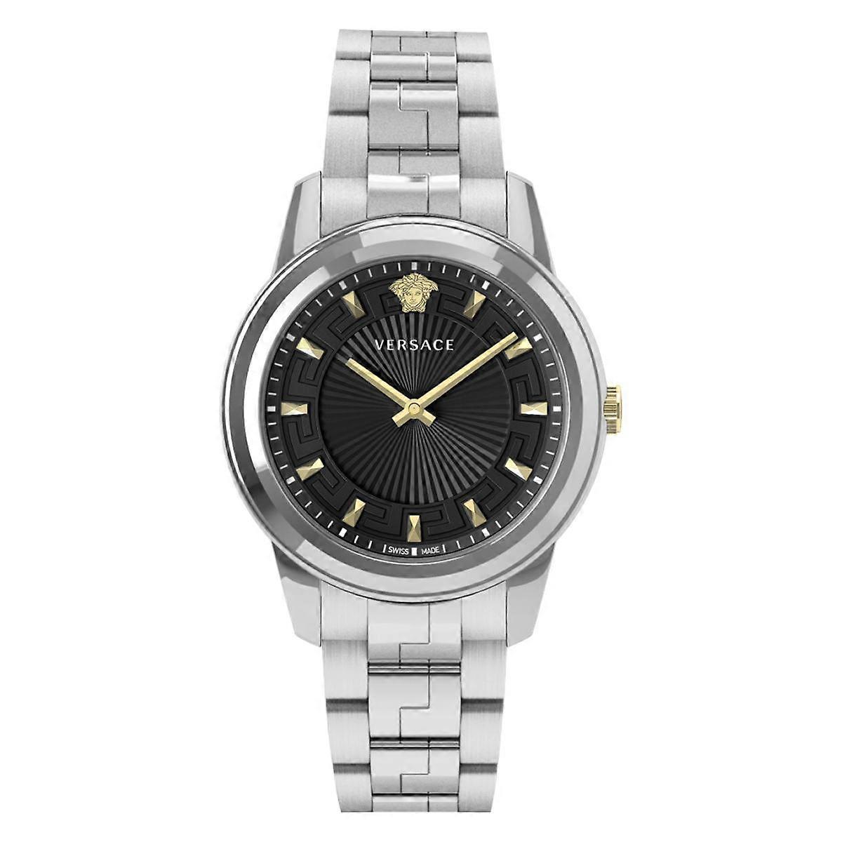 Versace Dameklokke Rustfritt stål Greca VEPX01121