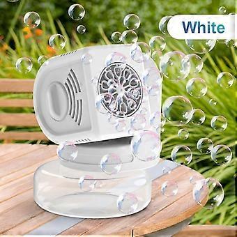 Automatic Bubble Machine, Adjustable Bubble Blowing Direction, Parent-Child Interactive Outdoor Toy for Weddings Parties Stage Events, Birthday Holida