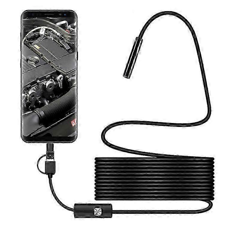 Borescope,Endoscope Camera with Light, Waterproof Snake Camera Inspection Camera with Adjustable LED Light