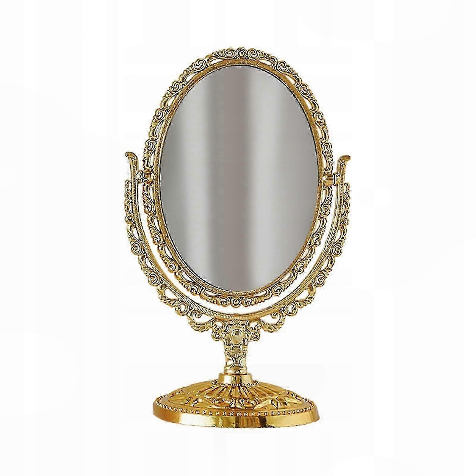 Makeup Mirror with Vintage Retro Design