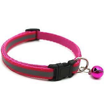 Reflektierendes Katzenhalsband mit Glocke, verstellbare Breakway-Sicherheit Neugeborenenhalsbänder für Welpen- oder Kätzchenhalsbänder