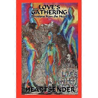 Love's gathering emotions from the heart