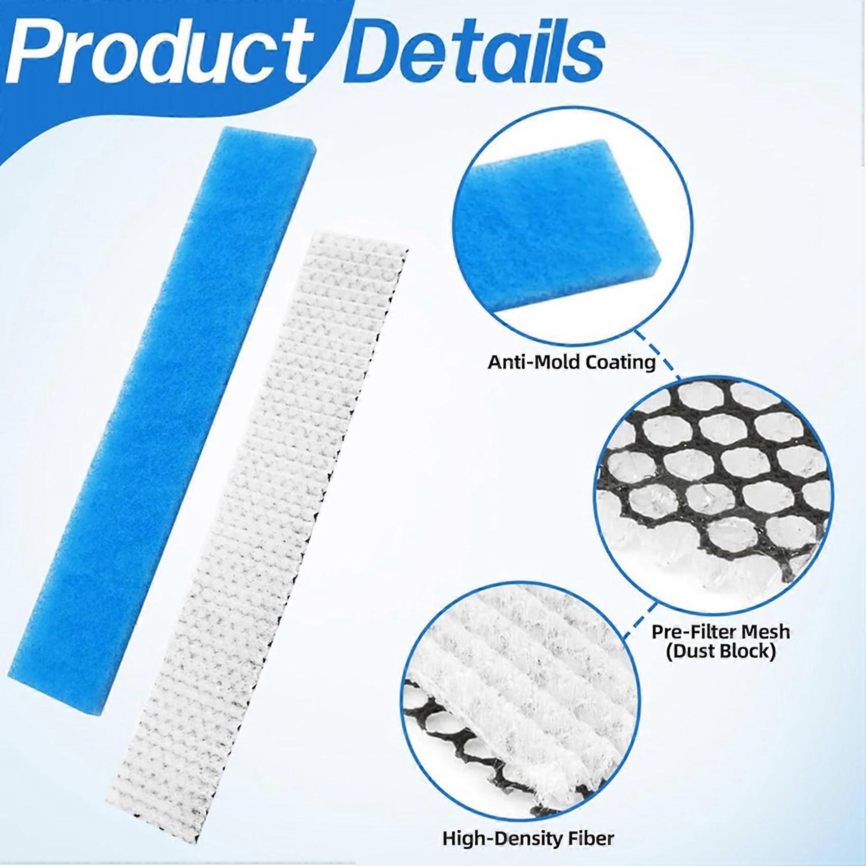 16 Pcs Mini Split Filter Air Filter Replacement for Fujitsu General UTR-FA16 UTR-FA16-2Direct