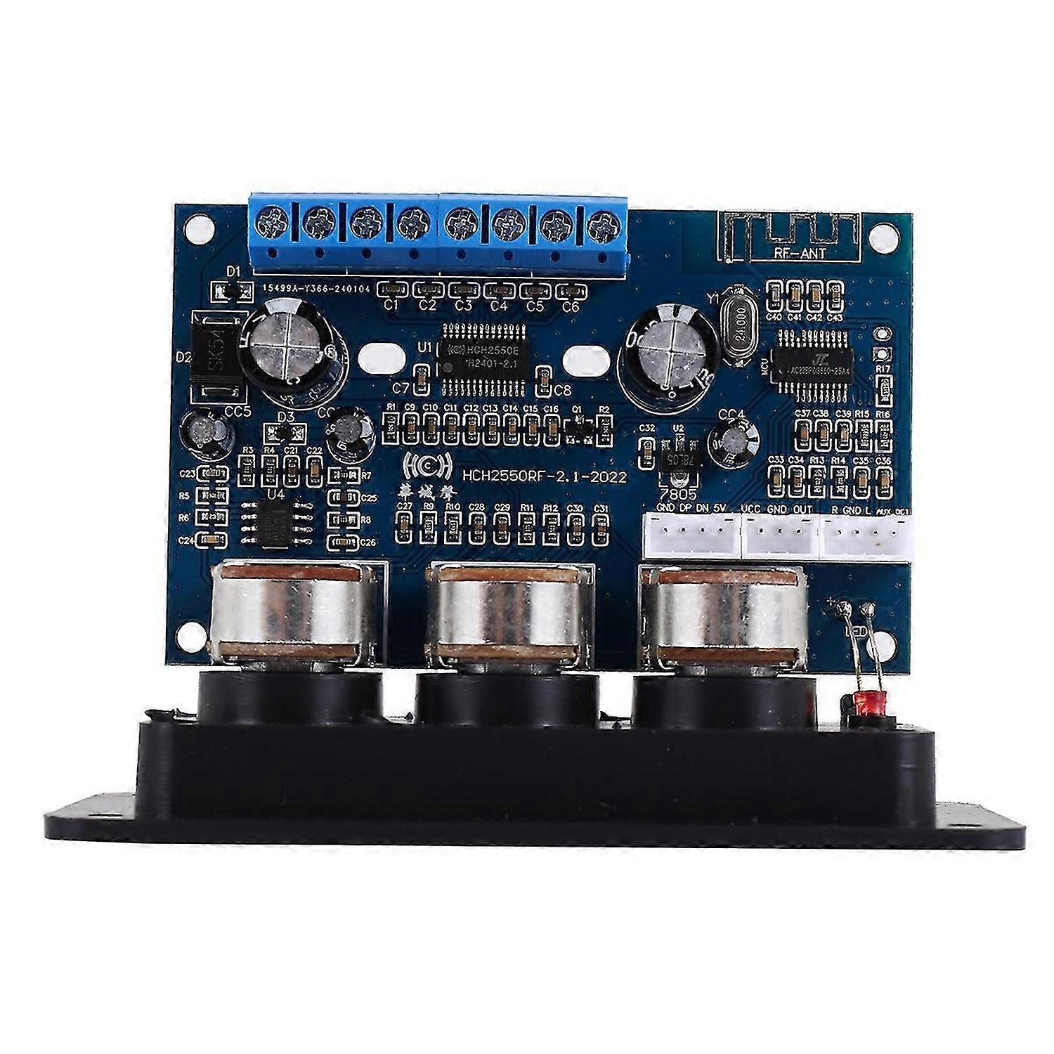 2X25W+50W Bluetooth 5.0 Subwoofer Class D Audio Amplifier Board