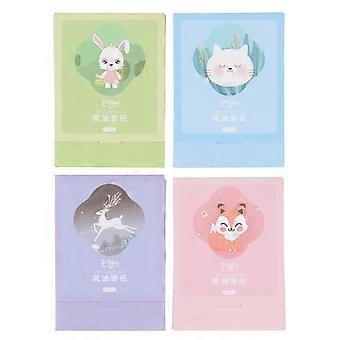 Absorbing Face Paper Blotting Paper for Face Use 400Pcs Assorted Color Sheets