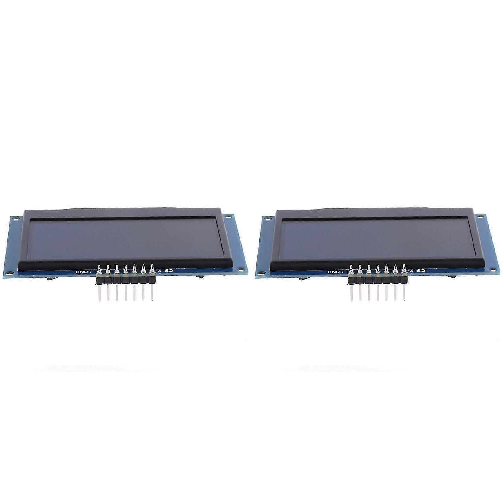 2pcs 2.42-Inch OLED Display Module 2.4 Display 128X64 Driver SSD1309 Interface 4-Pin IIC Interface