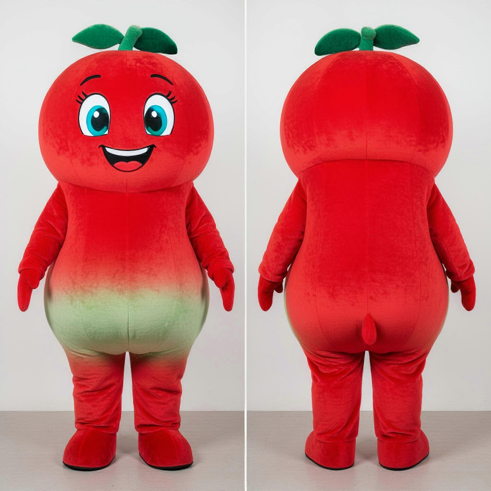 MASTICOT Crimson Velvety Melon Mascot