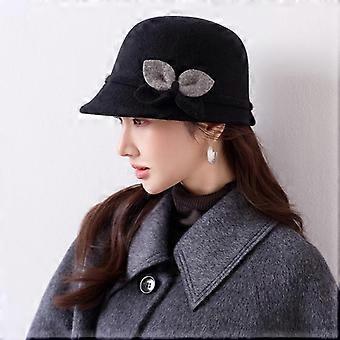 Koreanischer Winter-Fischerhut für Damen, lässig, schlicht und elegant