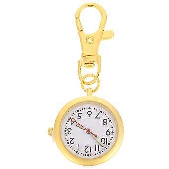 Alloy Nurse Watch Practical Hanging Keychain Pocket Watch 5Pcs