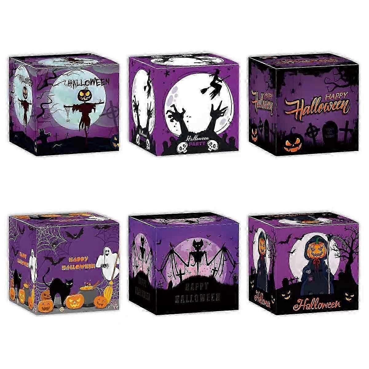 2.76 Inch Halloween Cookie Boxes 12 Pc