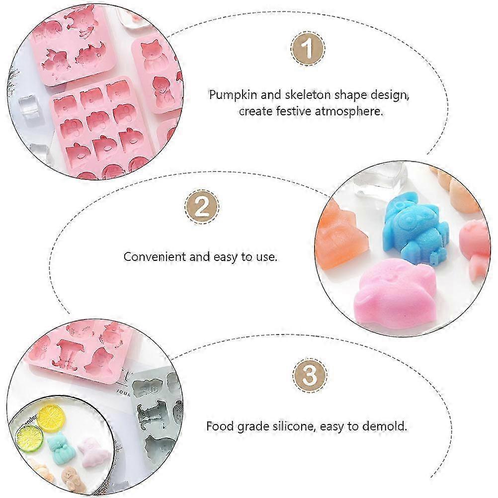 Halloween Silicone Baking Mold 1Set Kitchen Cake Baking Mold