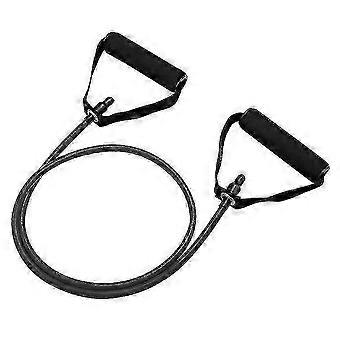 Adjustable Foldable Wooden Calf & Ankle Stretcher with Resistance Bands, Incline Board