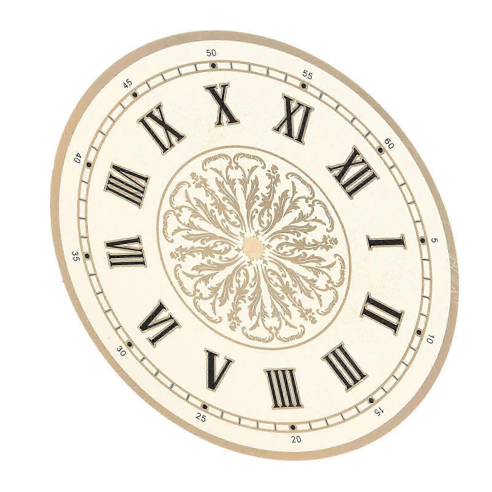 DIY Clock Dial Replacement Reusable Dial for Clock Making Replacement Dial Part Clock Round Dial