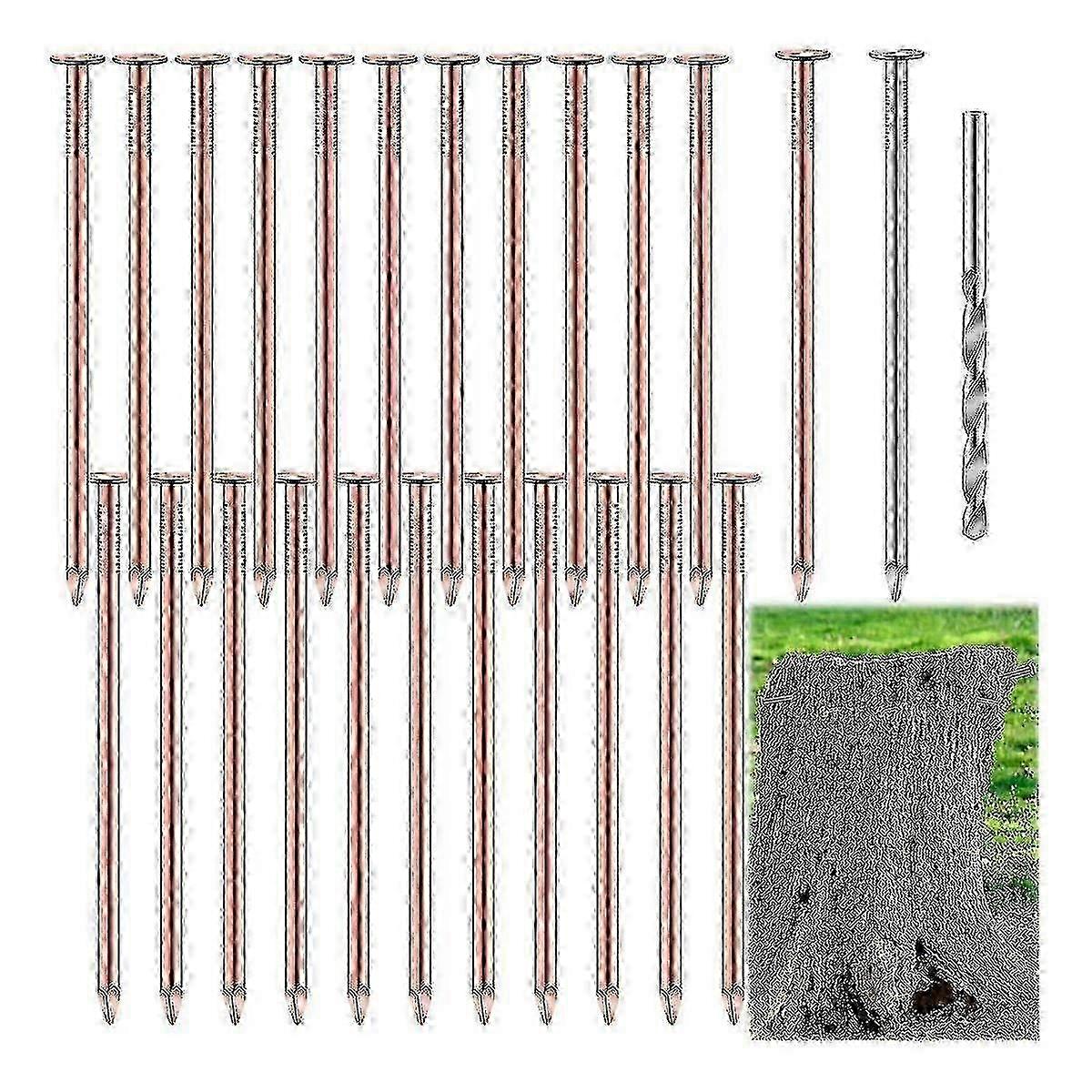 3.5in Rustproof Copper Stump Nails