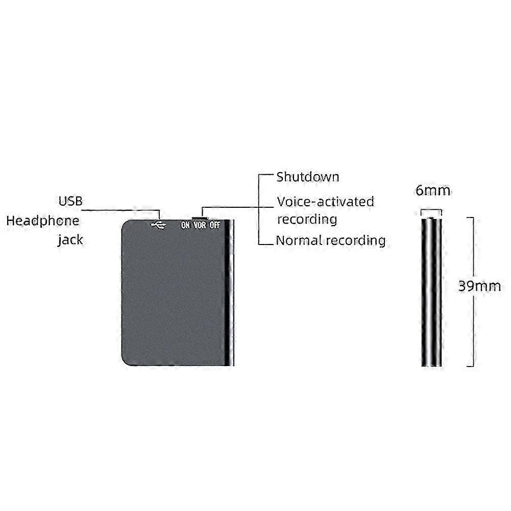 Ultra-Thin Magnetic Voice Recorder