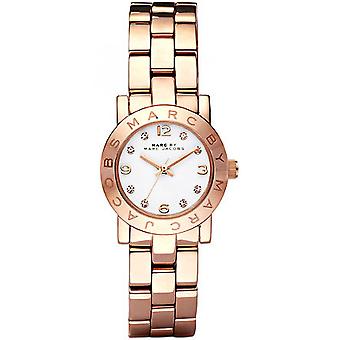 Marc von marc jacobs amy japanische Quarz Analog Woman Watch mit MBM3078 vergoldet Edelstahl Armband