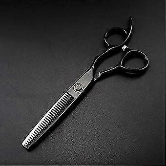 6 Grip Inch Stainless Steel Hair Cutting Scissors With Ergonomic For Barber And Pet Grooming