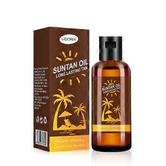 Body Self Tanning Drops, Sunless Tan Suntan Oil Body Face Self Tanner with Safe Use Design for Healthy Beautiful Skin Suntan Oil Long Lasting Tan