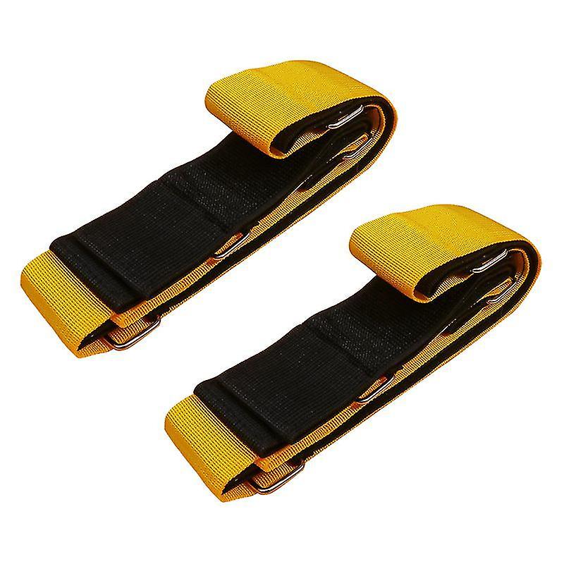 115X5 Cm Random Color Party Games 1 Pair Nylon Webbing Outdoor Game Belt Footsteps Belt Interesting