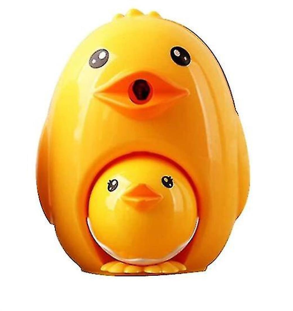 Hand-cranked Automatic Pencil Sharpener Small Yellow Chicken Creative Roll