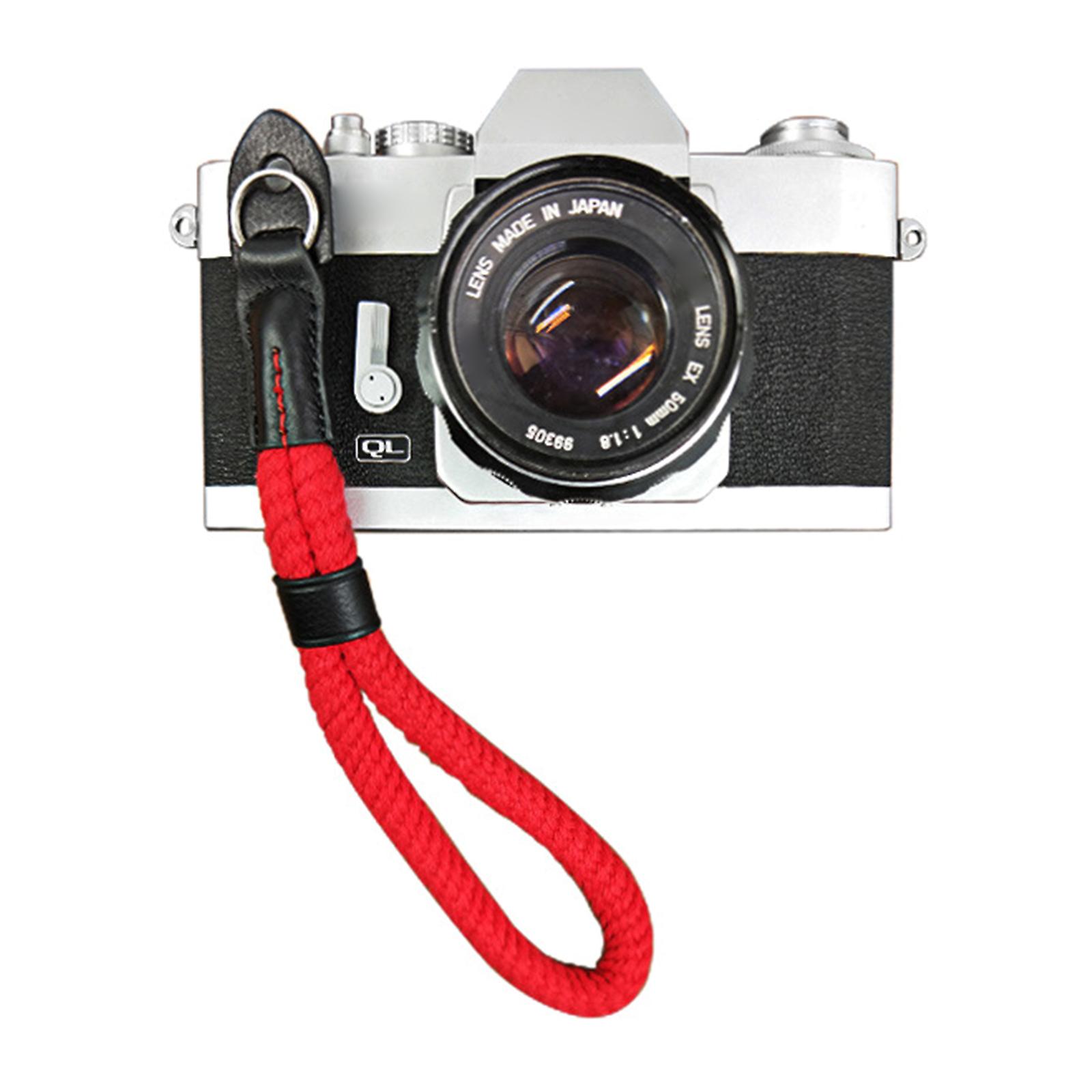 Handgjord Nylon Kamera Handled Hand Strap String Rope för Nikon för Olympus