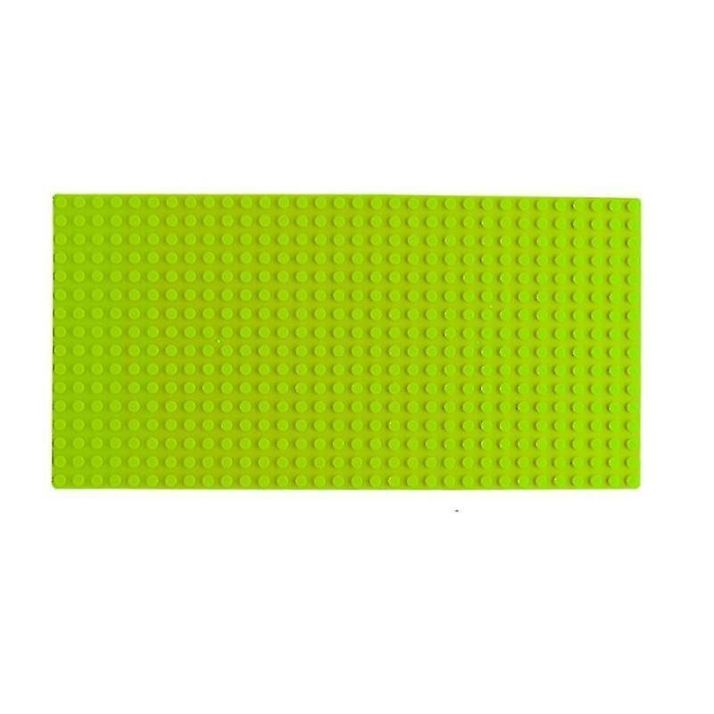 32X16 Apple Green Plastic Assembly Blocks Base Plates Figures City Classic