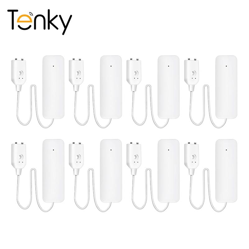 Tenky Tuya Zigbee Water Leakage Alarm Water Leak Sensor Detector Flood Alert Overflow