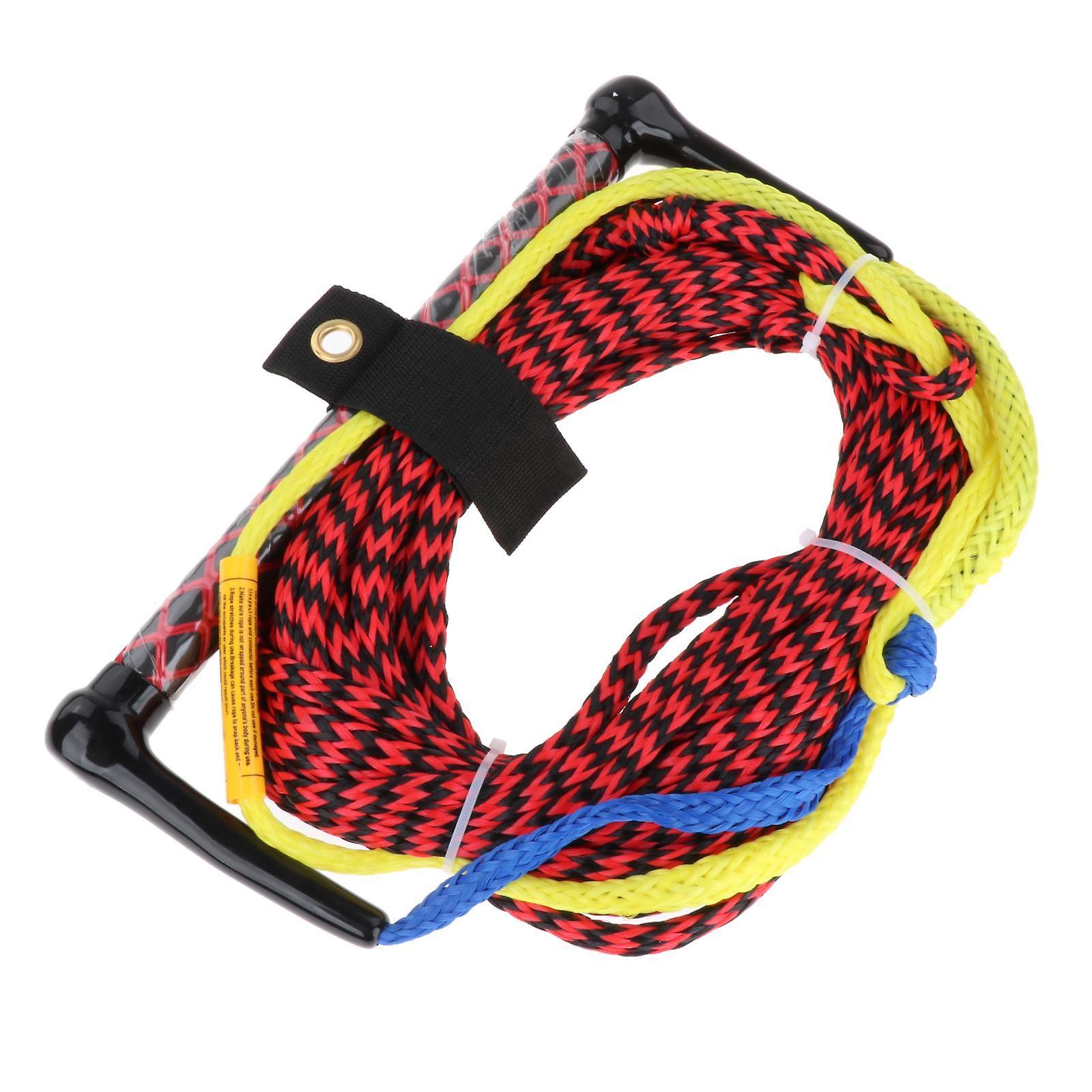 Water Skiing Surf Rope Floatable Tow with Handle for Motorboat Wakeboard