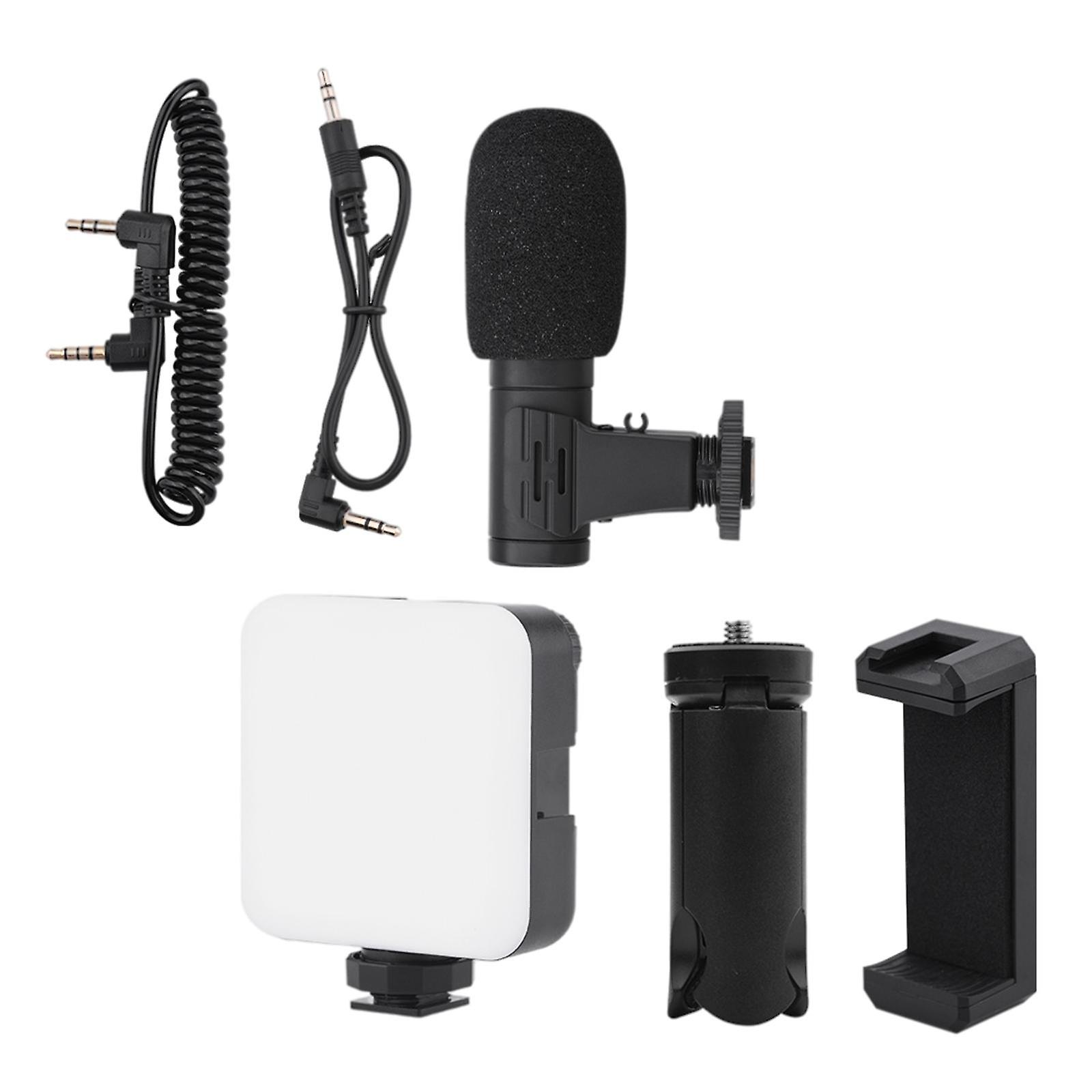 LED Fill Light Kit Portable Adjustable for Livestreaming Broadcasting Set A