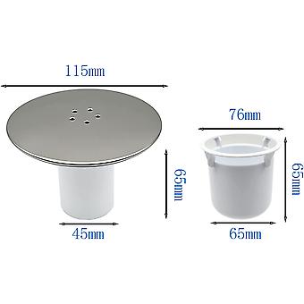 Tappo Di Scarico Doccia Cromato 115 Mm - Ricambio Per Piatti Doccia UK, Foro 90 Mm - Foto 2