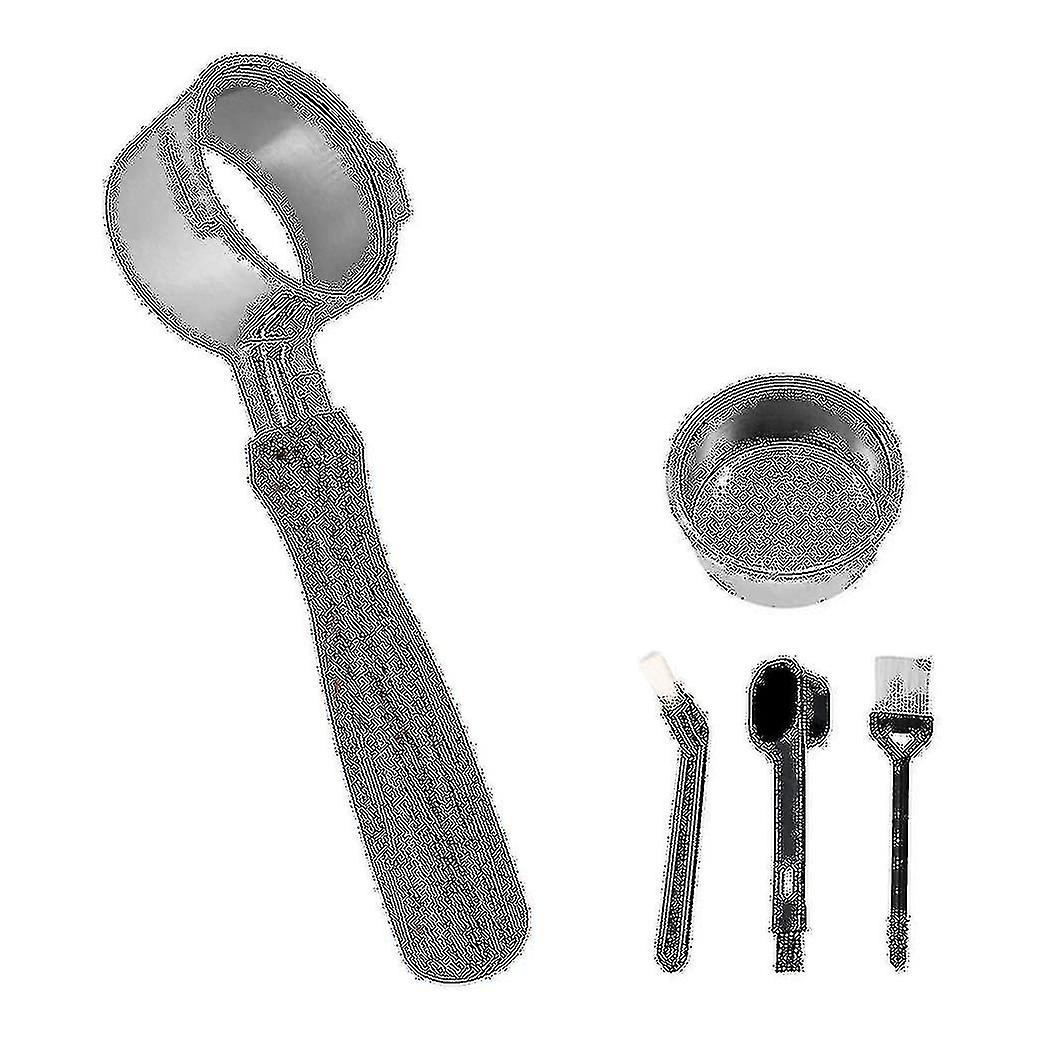 Coffee 51mm Bottomless Portafilter Compatible With Icona Ecp Ecov311 Espresso Machine, No Base Filt