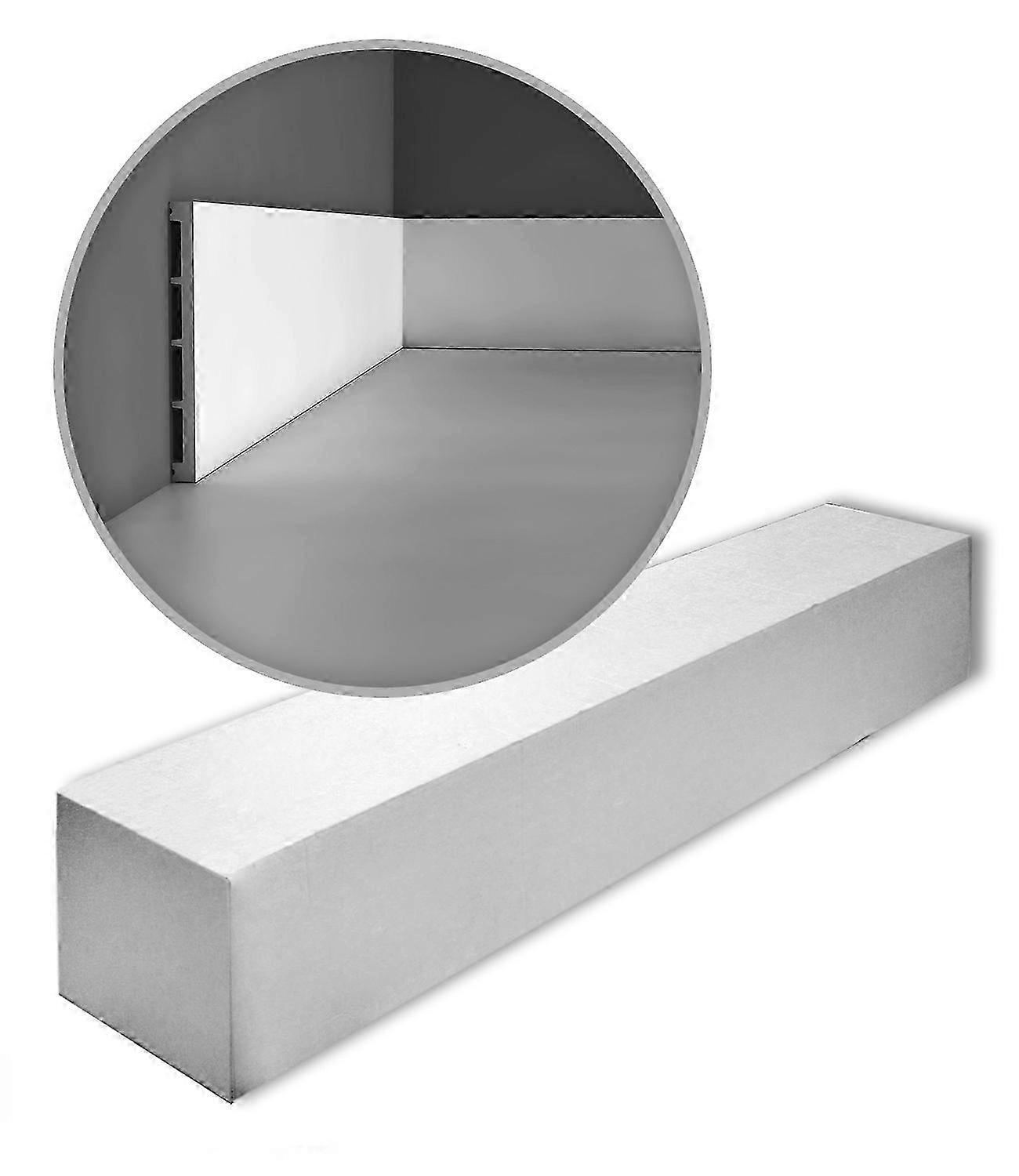 Orac Decor 17 x Skirting boards SX168-box AXXENT Duropolymer® white pre-primed multi purpose
