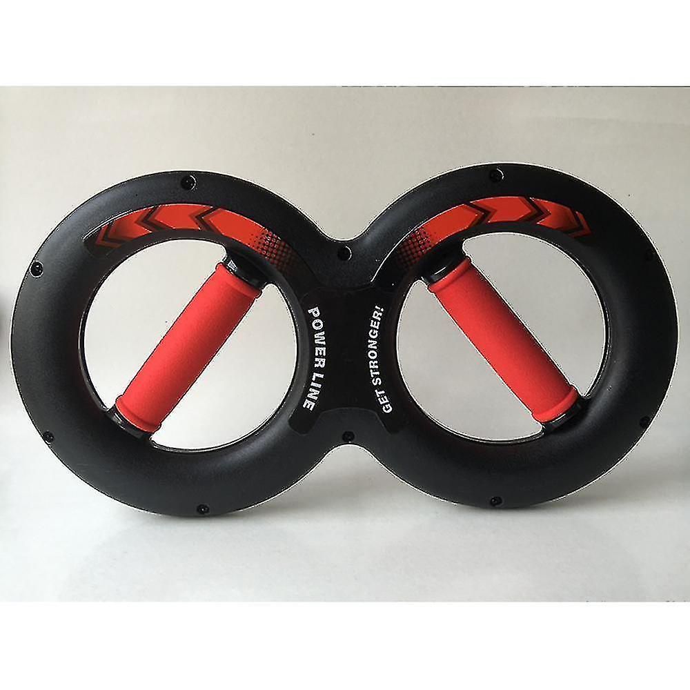 Red 20kg 8 Shaped Hand Gripper Multi-functional Arm Strength Training Wrist Force Twisting Ring Exer