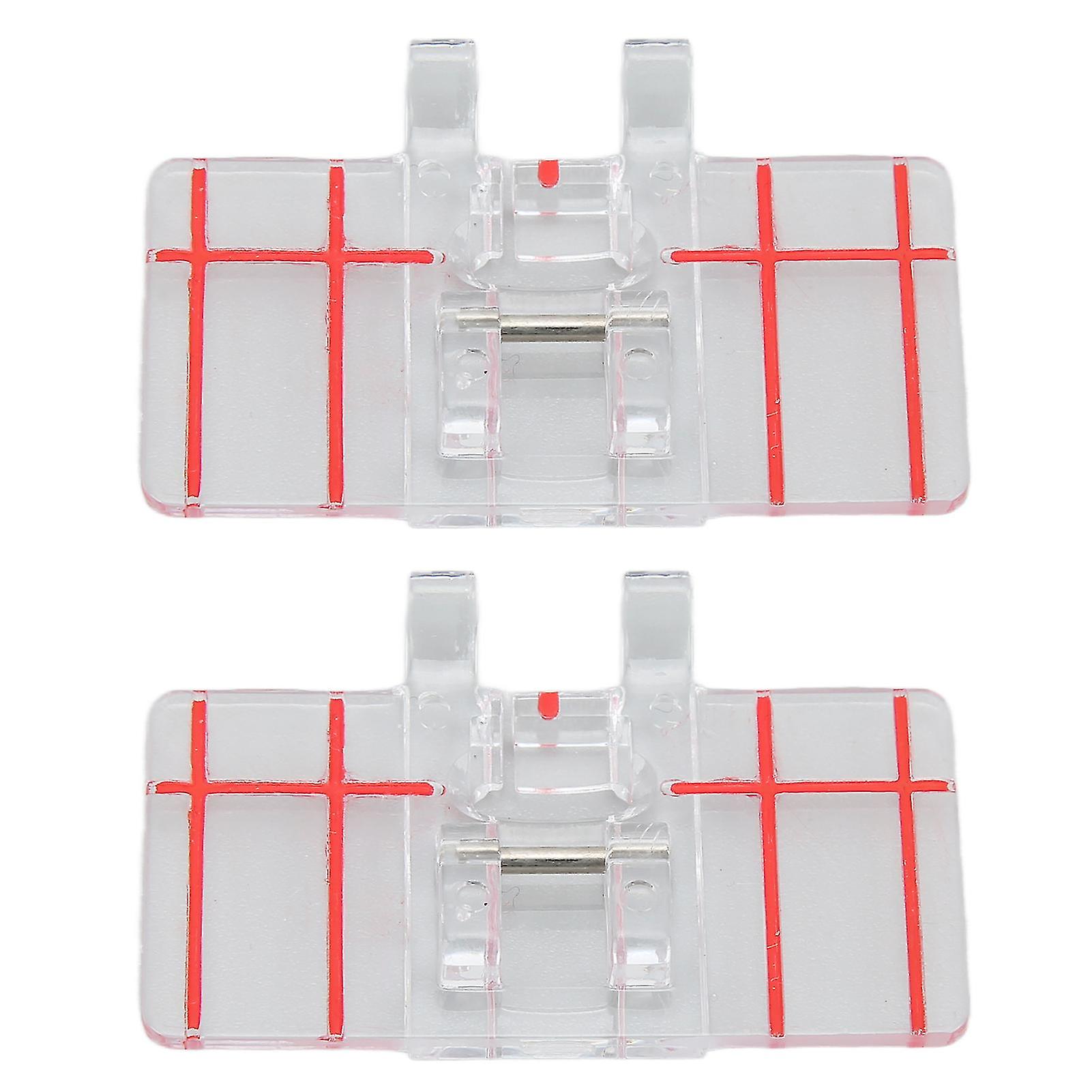 Parallel Stitch Presser Foot, Plastic, Sturdy, Durable, Sewing Machine Accessories