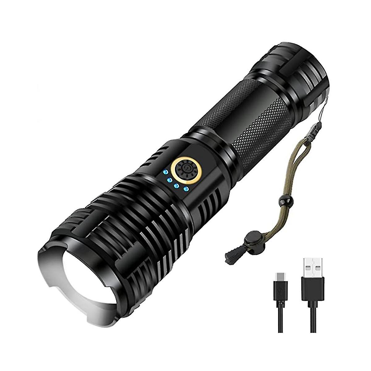 Led Recharable Flash With High , 5 Modes Able Px7 For Campi