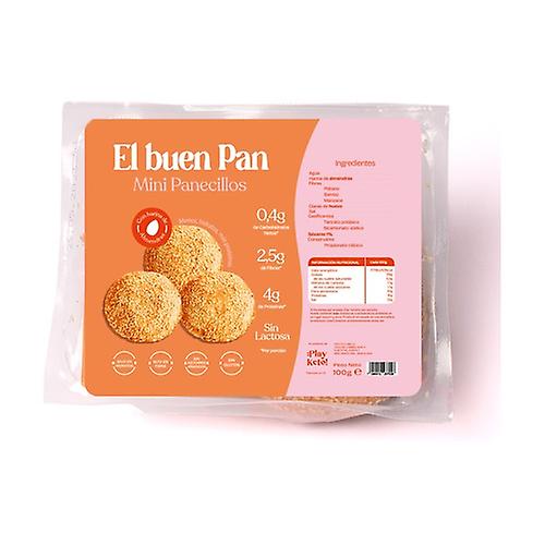 Bread mini rolls gluten free 2 units of 85g
