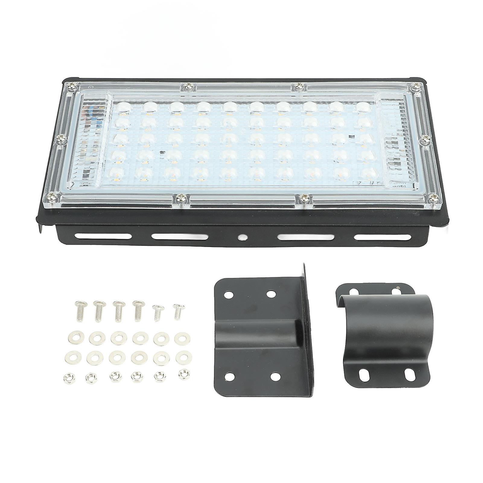 Lampadaire LED 50 W, éclairage extérieur étanche, blanc chaud, 180-240 V