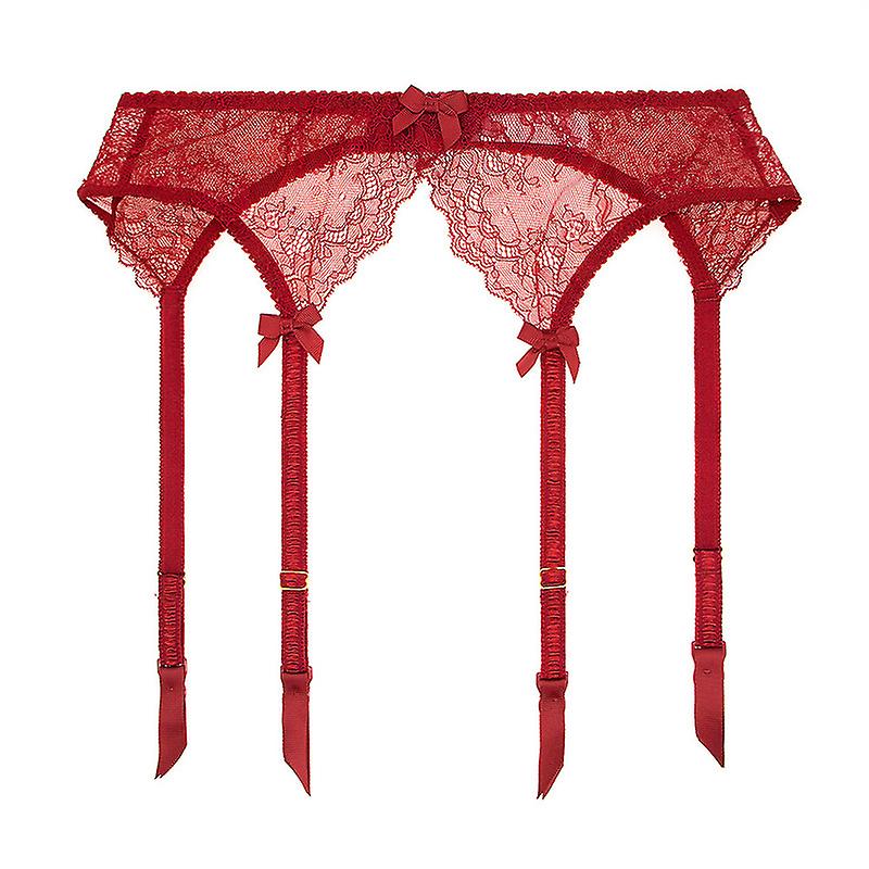 Women's Red Lace Nights Garter