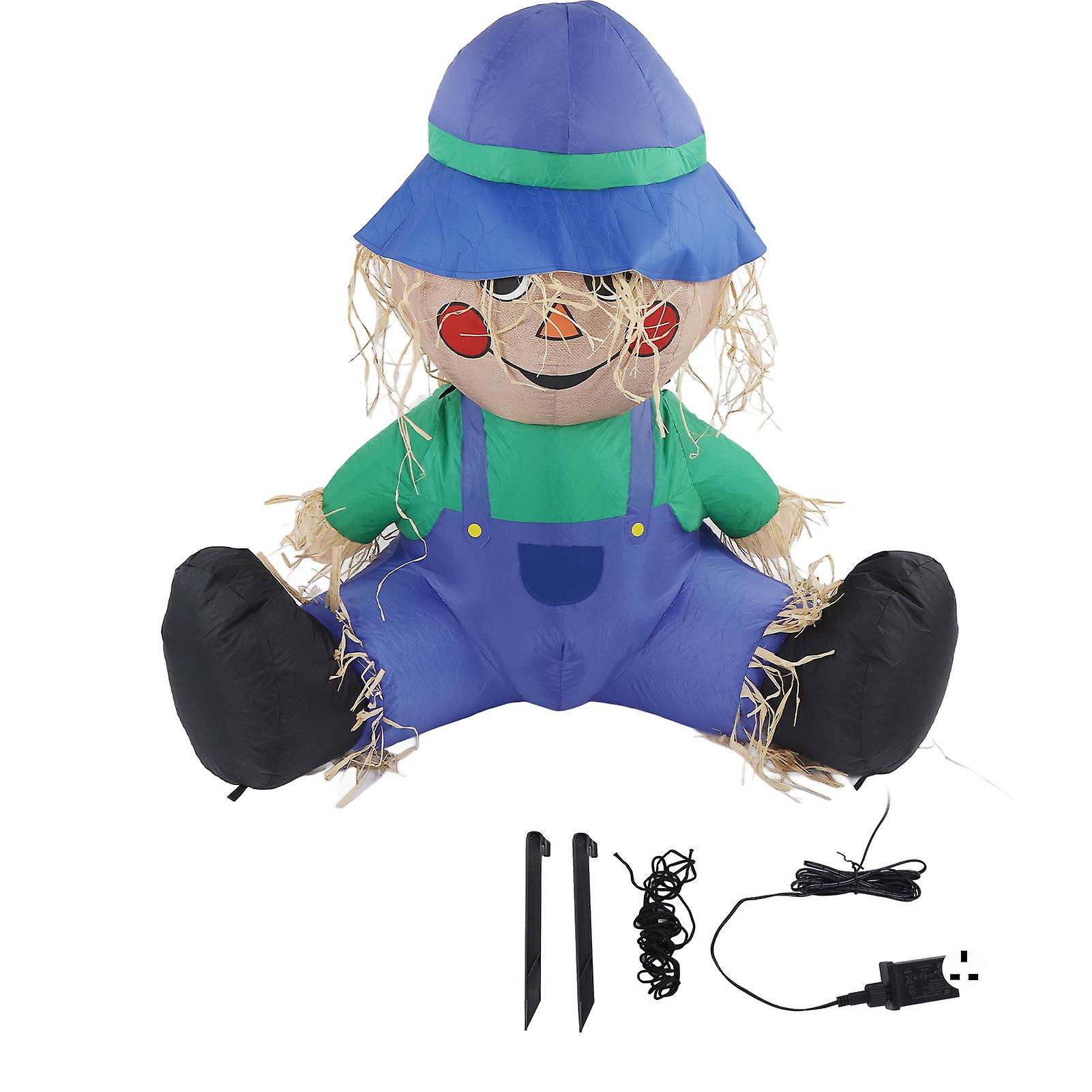 Waterproof LED Inflatable Boy Decoration for Thanksgiving (UK Plug)