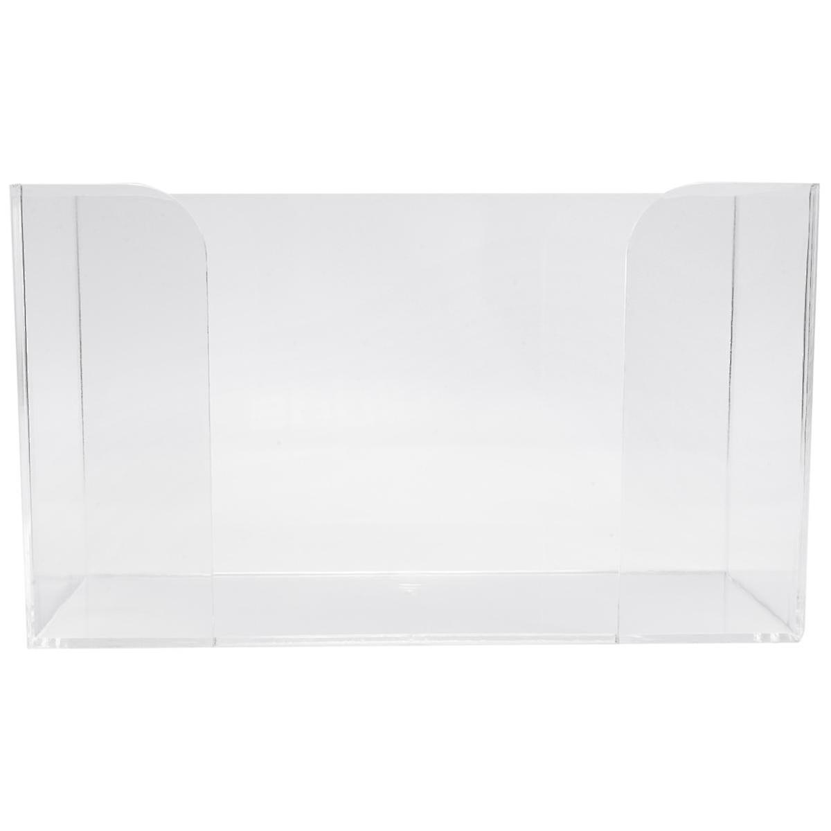 Countertop Paper Towel Dispenser,Clear Guest Towel Napkin Holder, Suitable for Z-Fold, C-Fold or Multi-Fold Paper Towels