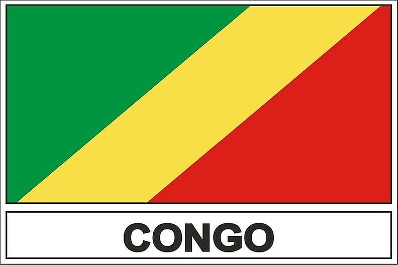 STICK sticker flag RCB congo
