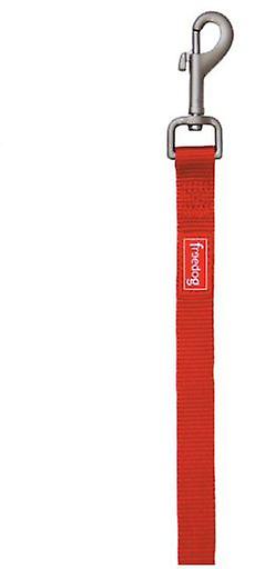 Freedog Nylon Basic guinzaglio rosso Basic