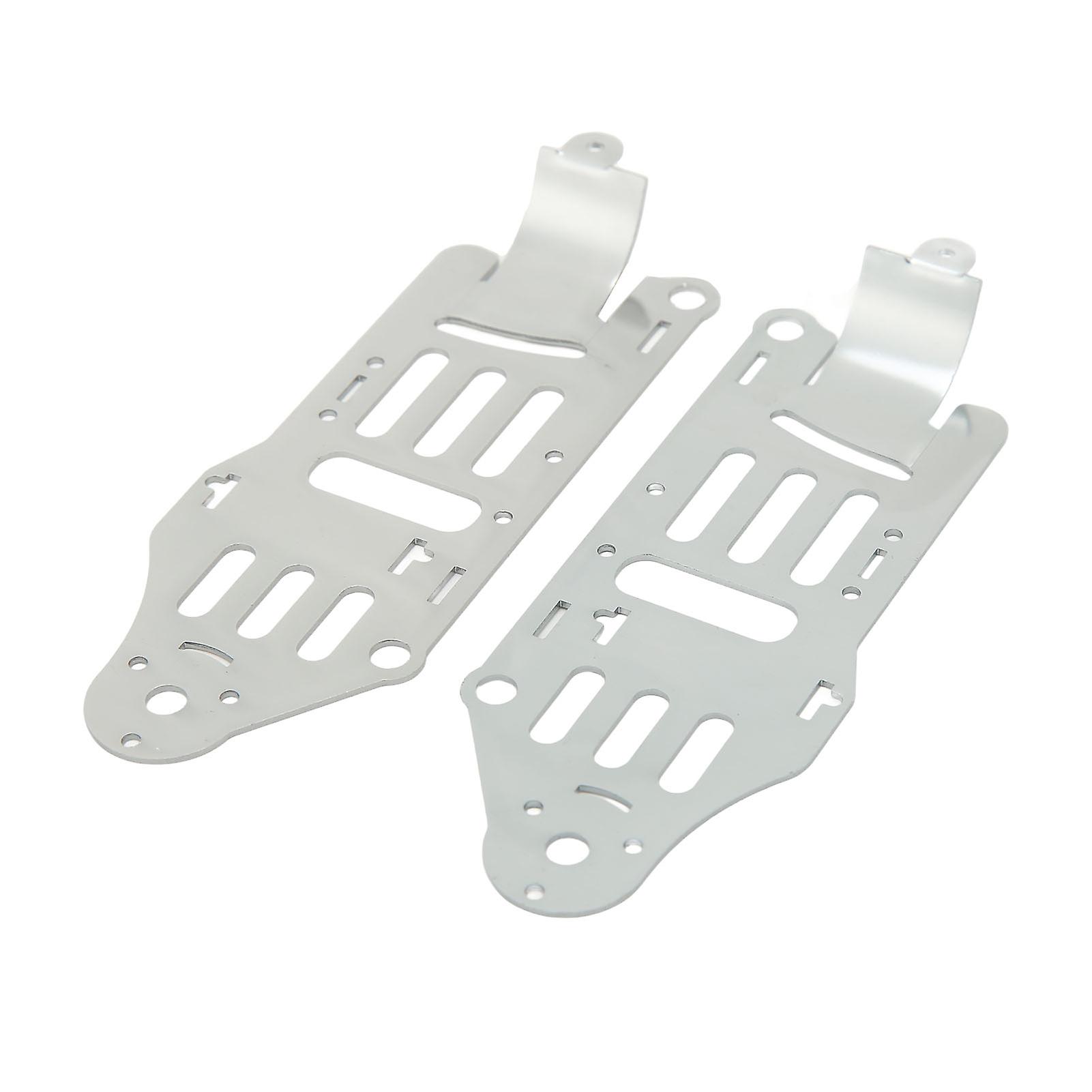 1 Pair Helicopter Lower Aluminum Sheet Replacement Aircraft Modification Parts for WLtoys V912 V912 A RC Aircraft