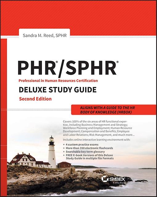 Phr And Sphr Professional In Human Resources Certification Complete Deluxe Study by Sandra M. Reed Paperback Book