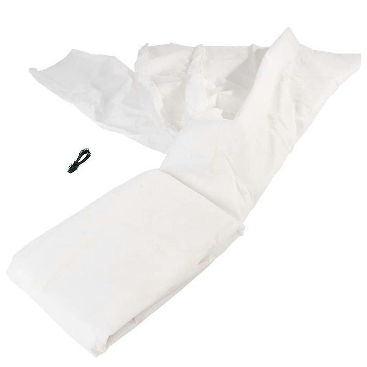 Protective Tarpaulin Nature 6030118 White Polypropylene Plastic 2 x 10 m