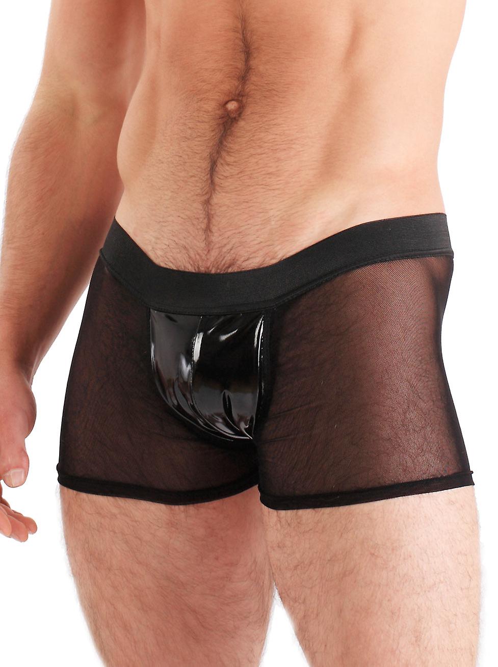 Pvc Panelled Mesh Boxers