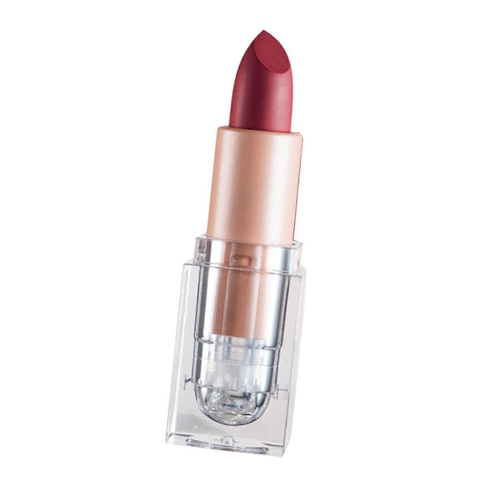Matte Lipstick 606 Small Cube Moisturizing Bright Long-Lasting