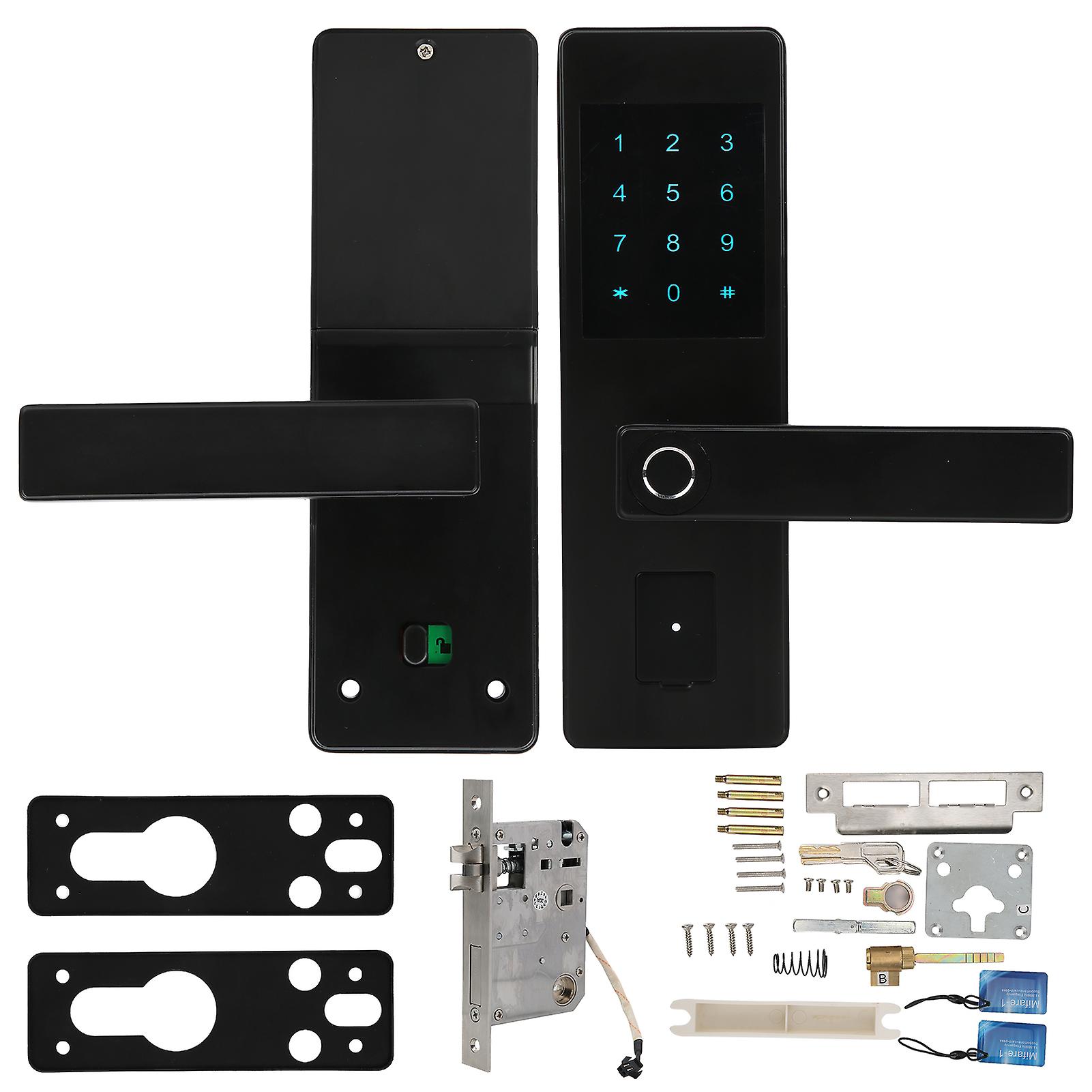 Smart Fingerprint Door Lock - 5-in-1 Access Control with Bluetooth & Keypad Security
